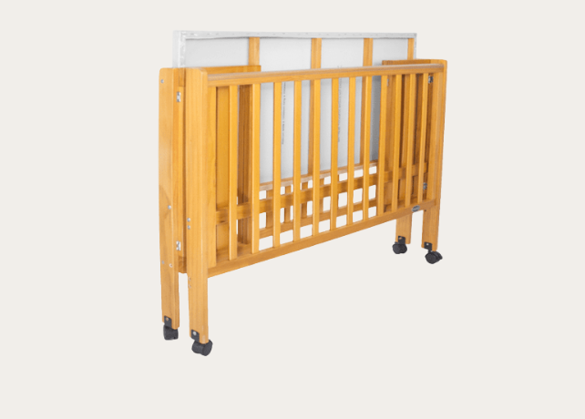 Babyhood Fold N Go Timber Cot