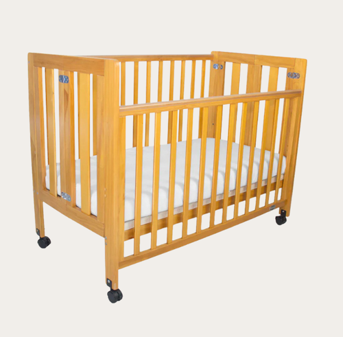 Babyhood Fold N Go Timber Cot